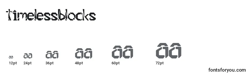 Timelessblocks Font Sizes