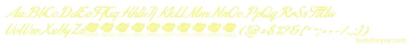 StainyPersonaluseonly Font – Yellow Fonts