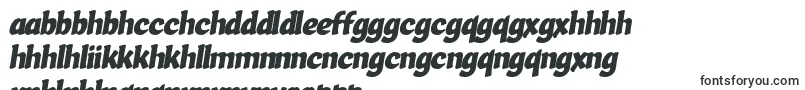 VarioBolditalic Font – Zulu Fonts