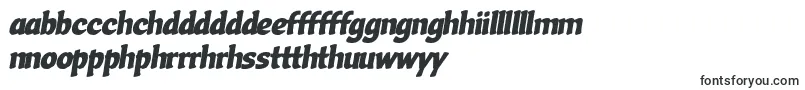 VarioBolditalic Font – Welsh Fonts