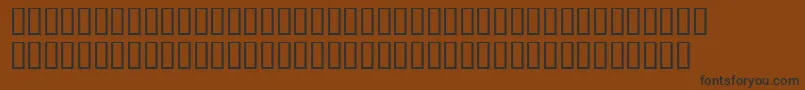 Thpoluna Font – Black Fonts on Brown Background