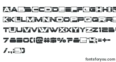  Voxboxlaser font