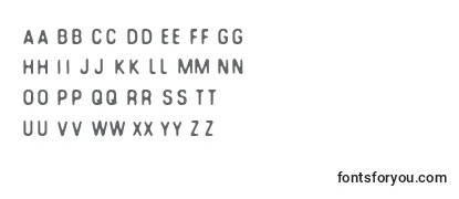 Fonte YouCanMakeYourOwnFont