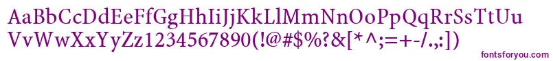 Minionwebpro Font – Purple Fonts