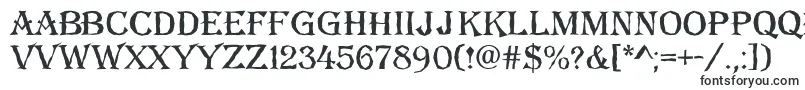 Шрифт AAlgeriusbrk – шрифты с засечками