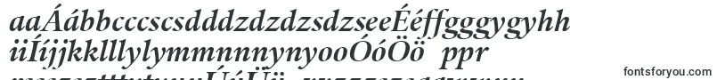 Шрифт GuardiLt76BoldItalic – венгерские шрифты