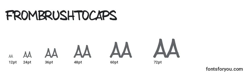 FromBrushToCaps Font Sizes