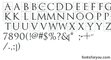  Trajanusbricks font
