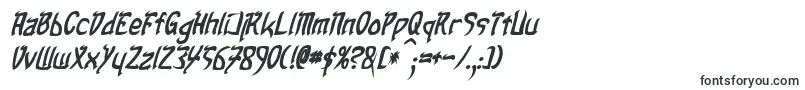 TaibaijanBoldItalic-Schriftart – Schriftarten, die mit T beginnen