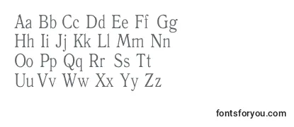 AntiquaThin-fontti