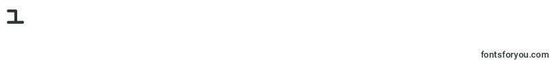 Generation Font – Fonts for Digit 1
