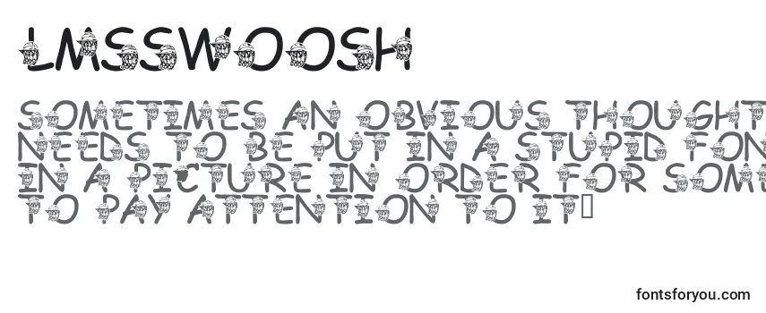 LmsSwoosh Font