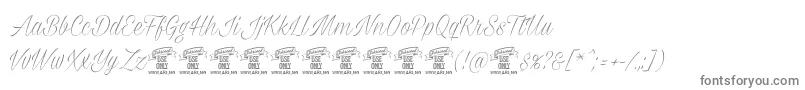 Milasianthinpersonal Font – Gray Fonts