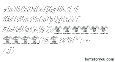  Milasianthinpersonal font