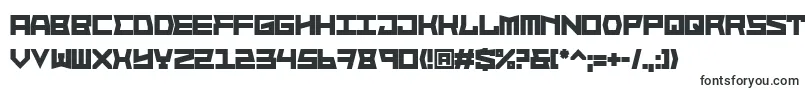 フォントBlockfaceBold – Adobe Acrobat用のフォント
