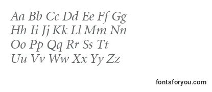 MinionCyrillicItalic Font