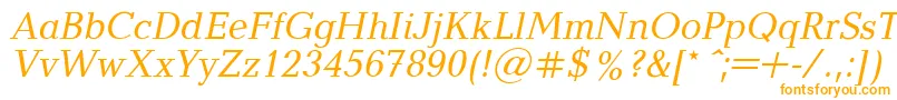 BalticaItalic.001.001-fontti – oranssit fontit