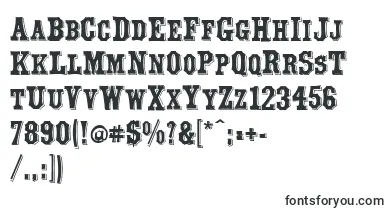 Yorktown font – thin Fonts