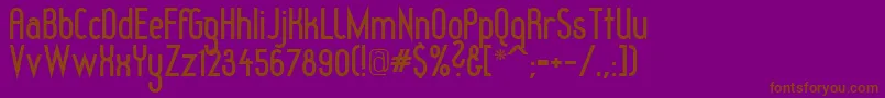 En savoir plus sur la police Redhgb Police Redhgb – polices brunes sur fond violet