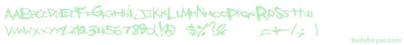 Weitere Informationen zur BonesBummer-Schriftart BonesBummer-Schriftart – Grüne Schriften