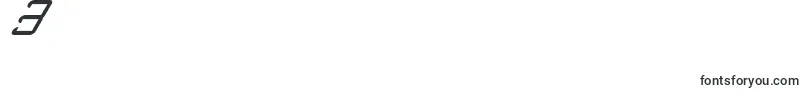 フォントNoxtreyAufTfbExtraCursive – フォント数字3