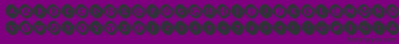 More about ElevatorButtons Font ElevatorButtons Font – Black Fonts on Purple Background