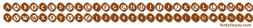 fuente ElevatorButtons – Fuentes Marrones