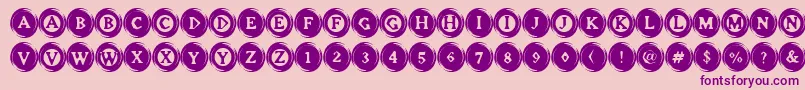 More about ElevatorButtons Font ElevatorButtons Font – Purple Fonts on Pink Background