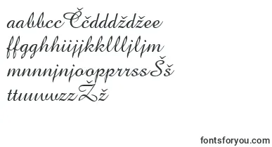 Amazonen font – slovenian Fonts