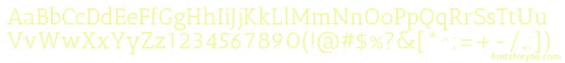 AnticslabRegular Font – Yellow Fonts