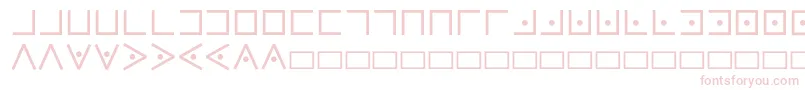 Pigpencipher Font – Pink Fonts on White Background