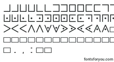  Pigpencipher font