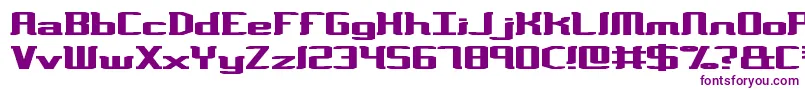 VarianceBrk Font – Purple Fonts on White Background