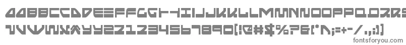 Seariderfalconcond Font – Gray Fonts on White Background