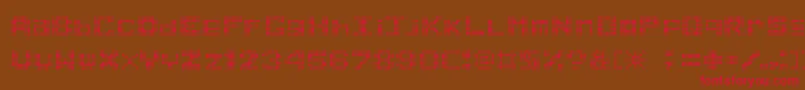 GamePower Font – Red Fonts on Brown Background