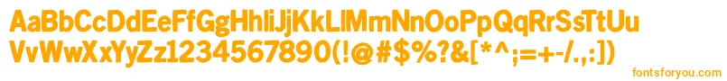 Kleinsanbold Font – Orange Fonts