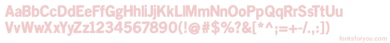 Kleinsanbold Font – Pink Fonts on White Background