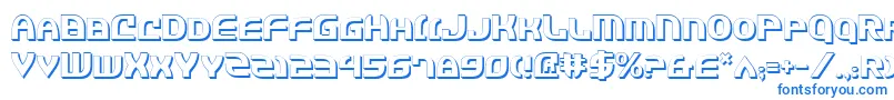 JannisariesShadow Font – Blue Fonts