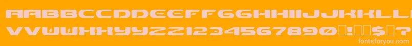 More about BenPioneerBold Font BenPioneerBold Font – Pink Fonts on Orange Background