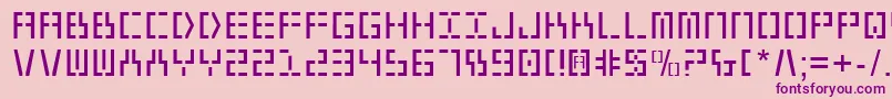 Подробнее о шрифте Y2kv2 Шрифт Y2kv2 – фиолетовые шрифты на розовом фоне