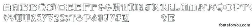 RebimbocaOutline Font – Strange Fonts