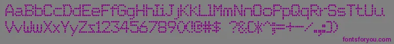 Lisätietoja OrdreDeDРІpart-fontista OrdreDeDРІpart-fontti – violetit fontit harmaalla taustalla