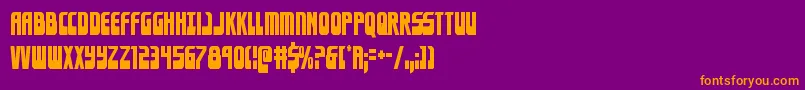 fuente Eldebarancond – Fuentes Naranjas Sobre Fondo Morado