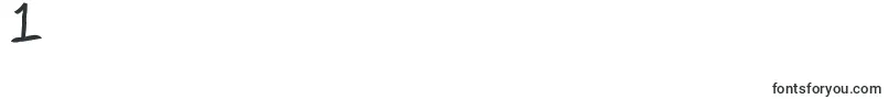 フォントNewunicodefont – フォント数字1
