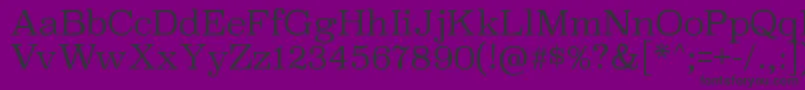 More about SuperclarendonltRegular Font SuperclarendonltRegular Font – Black Fonts on Purple Background