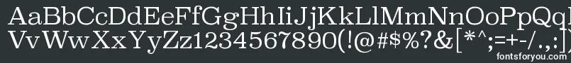 SuperclarendonltRegular Font – White Fonts