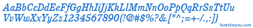 ItcCushingLtMediumItalic Font – Blue Fonts