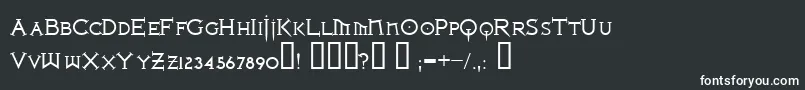 IronLeague Font – White Fonts