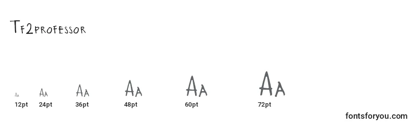 sizes of tf2professor font, tf2professor sizes