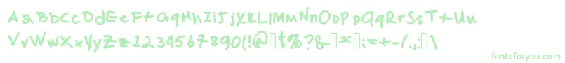 MalcolmsHandwriting Font – Green Fonts